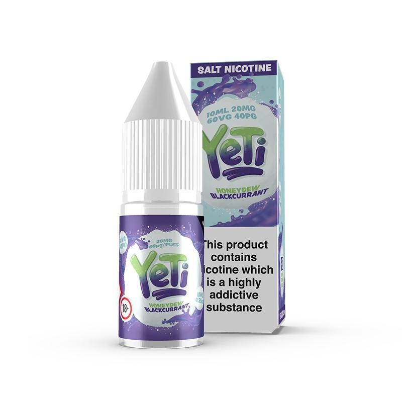 Honeydew Blackcurrant Ice by YeTi Eliquids - 10ml - 20mg - Nic Salt (C2-3)