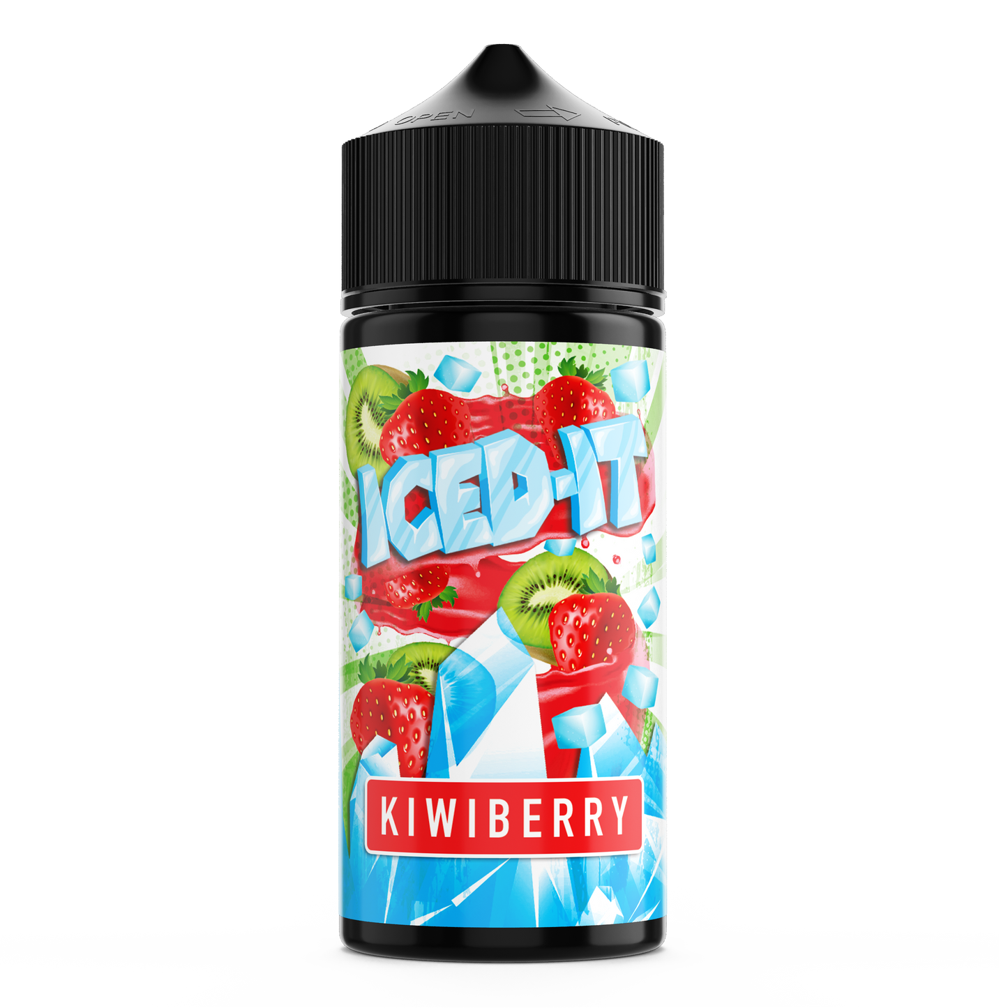 Kiwiberry by Iced-It - 0mg - Shortfill (C5-1)