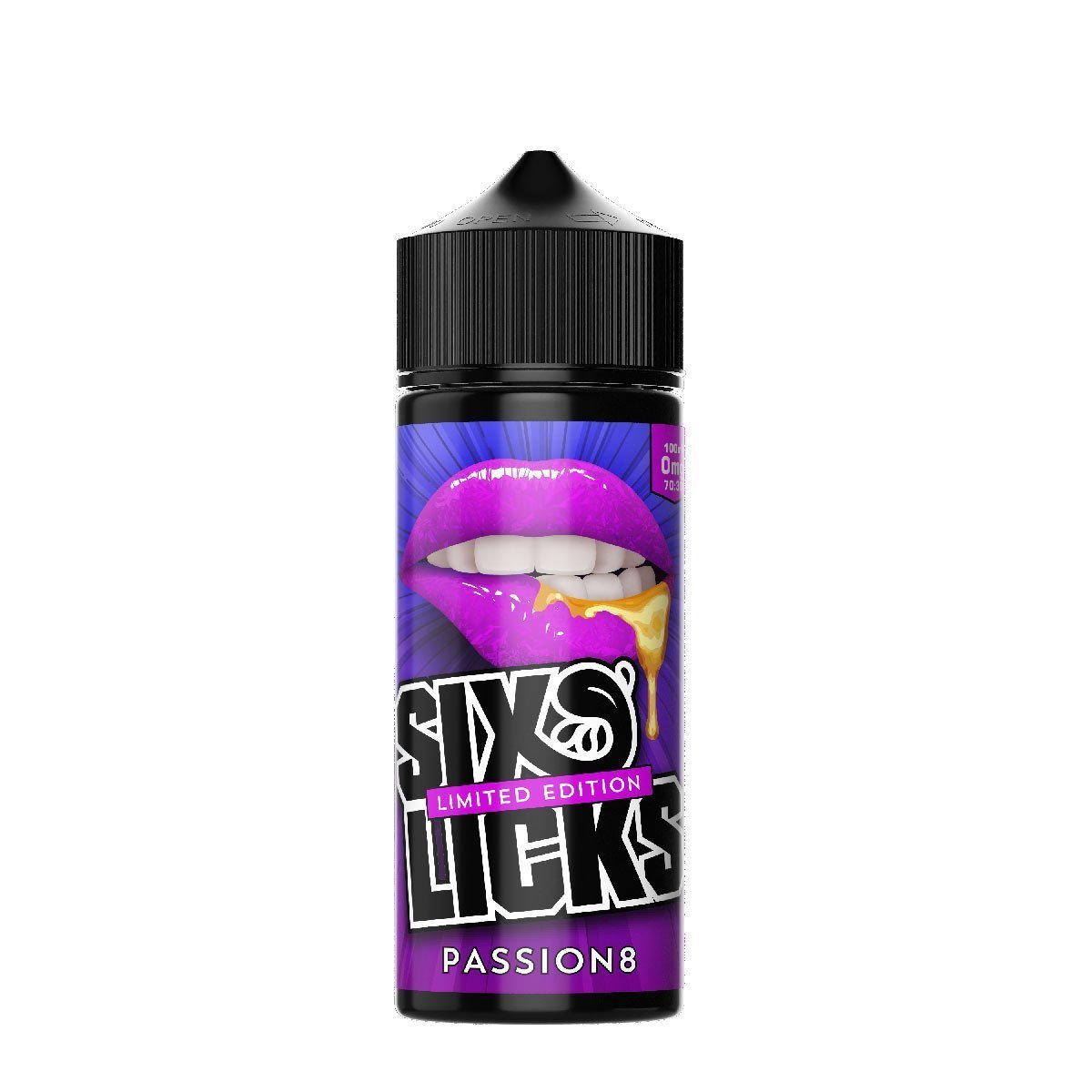 Passion8 Ltd Edition by Six Licks - 0mg - Shortfill