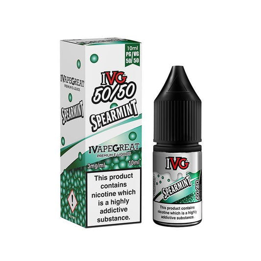 Spearmint by IVG - 10ml - 50/50 (E22, E23,E2,E21-3)