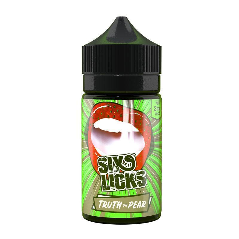 Truth Or Pear by Six Licks - 0mg - Shortfill