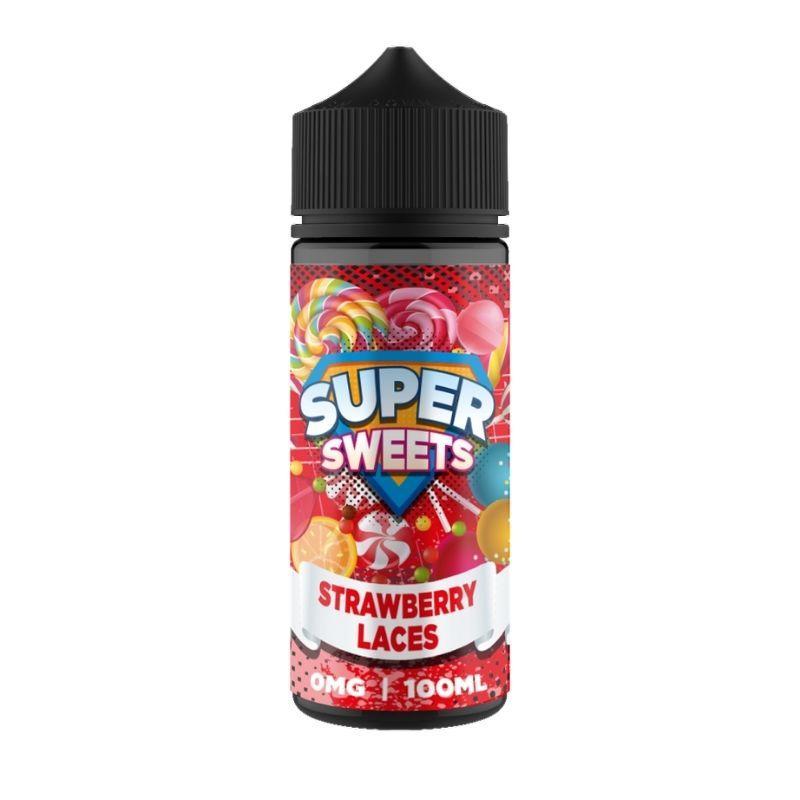 Strawberry Laces by Super Sweets - 100ml - Shortfill (D33-2)