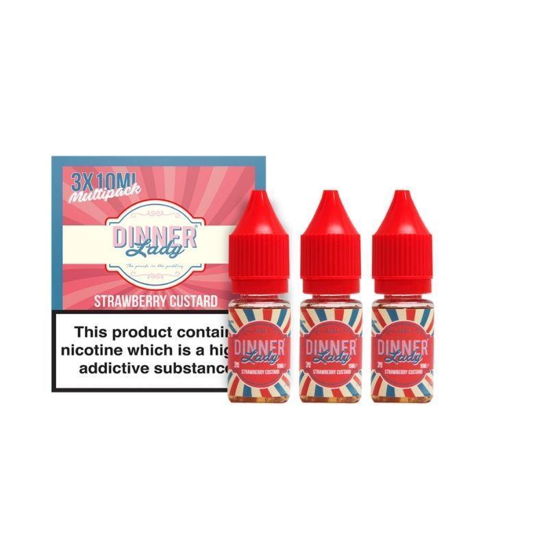 Dinner Lady - Strawberry Custard - Pack of 3