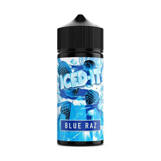 Blue Raz by Iced-It - 0mg - Shortfill (C3-1)