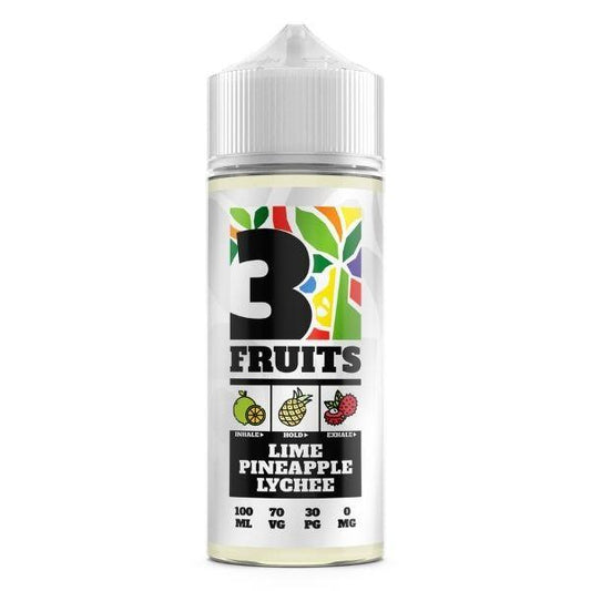 Lime Pineapple Lychee by 3fruits - 100ml - Shortfill (C34-5)