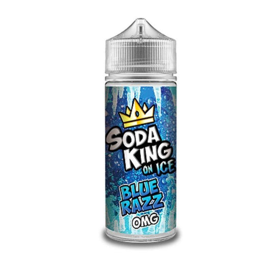 Blue Razz Ice by Soda King - 0mg - Shortfill (H6-1)