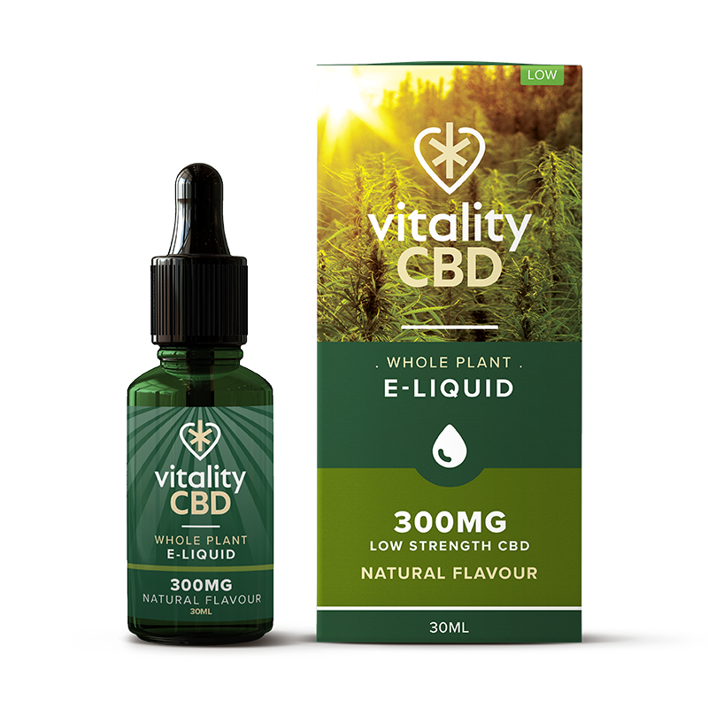 Vitality CBD Whole Plant E-liquid 30ml (J9-1/J1-1/J11-1)