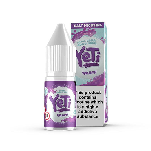 Grape Ice by YeTi Eliquids - 10ml - 20mg - Nic Salt (C13-3)