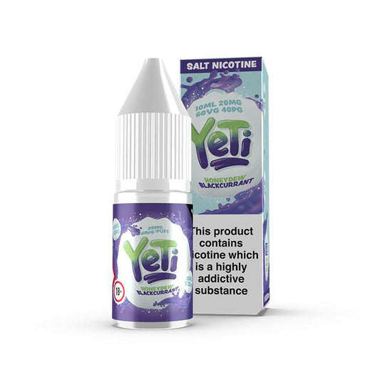 Honeydew Blackcurrant Ice by YeTi Eliquids - 10ml - 20mg - Nic Salt (C2-3)