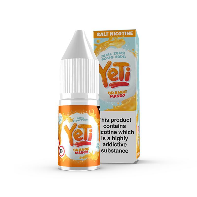 Orange Mango Ice by Yeti Eliquids - 10ml - 20mg - Nic Salt (C12-3)