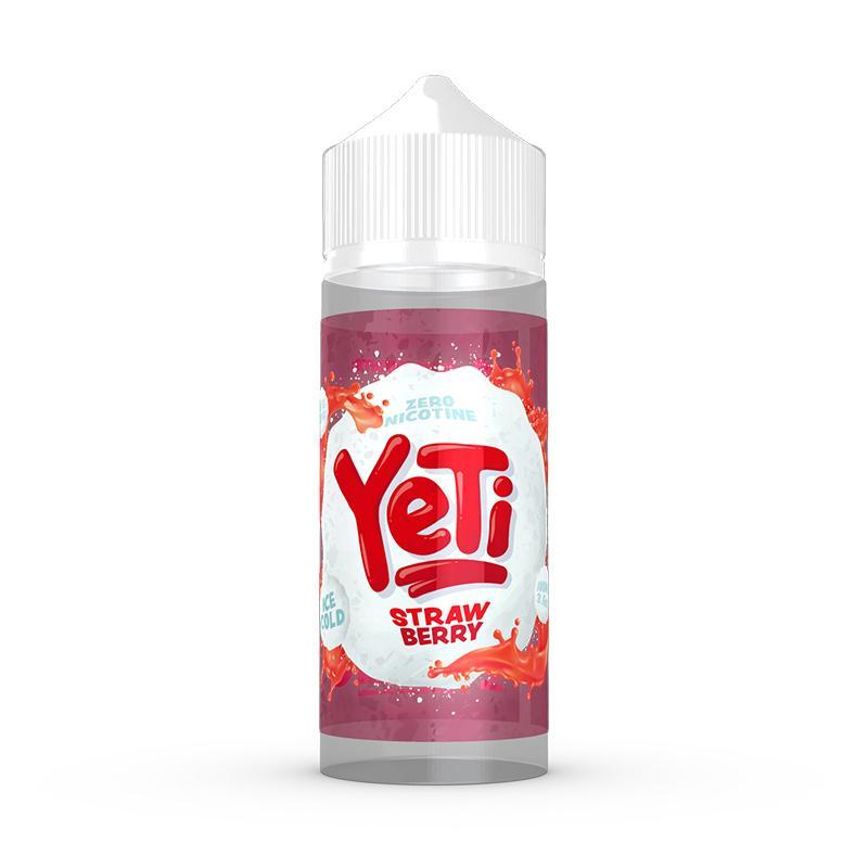 Strawberry Ice by Yeti Eliquids - 0mg - Shortfill (C2-3)