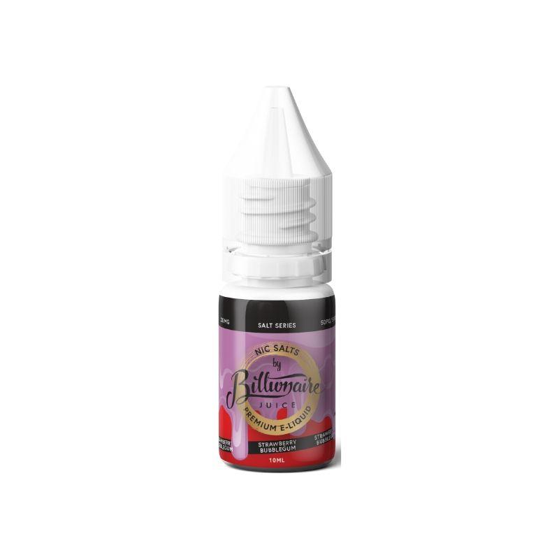 Strawberry Bubblegum by Billionaire Juice 10ml - Nic Salt (D23-2)
